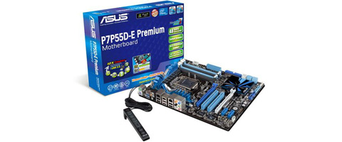 ASUS P7P55D E Premium Motherboard