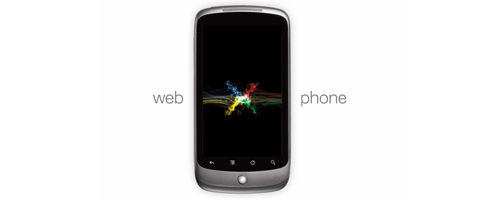 Web phone Google Nexus One