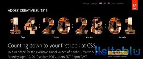 Adobe Creative Suite 5 Countdown