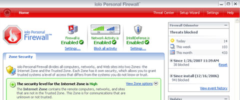 iolo Personal Firewall