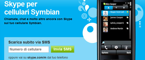 Skype per Symbian