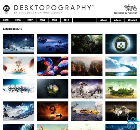 Desktopography