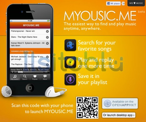 myousic.me iphone
