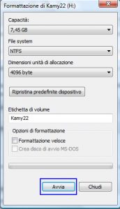 Formattare penna USB - 2