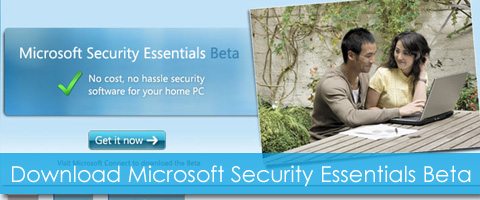 Microsoft Security Essentials Beta