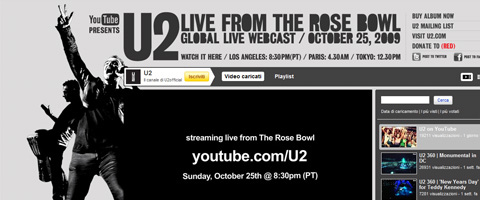 u2 rose bowl youtube