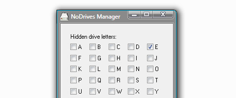 Nodrivers manager