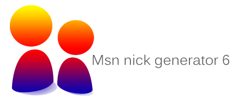 msn nick generator 6 logo