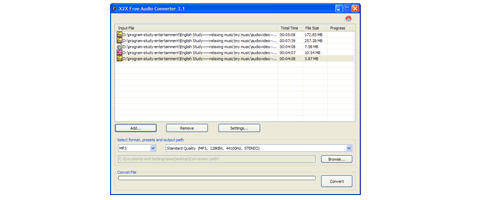 X2X Free Audio Converter
