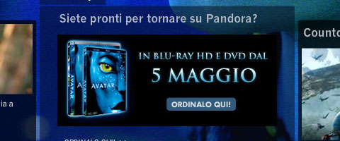 Avatar in DVD e Blu-Ray
