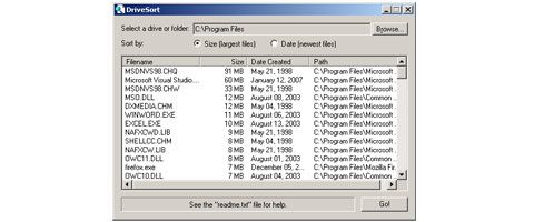 drivesort