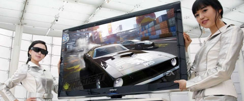 Samsung TV in 3D