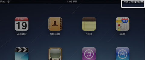iPad ricarica
