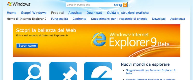 internet explorer 9 beta