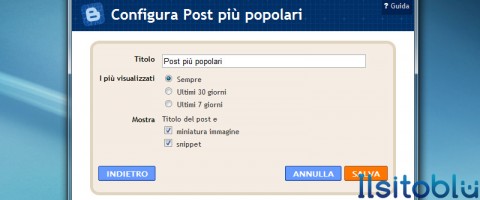 post piu popolari
