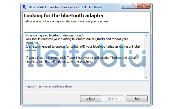 Bluetooth driver installer